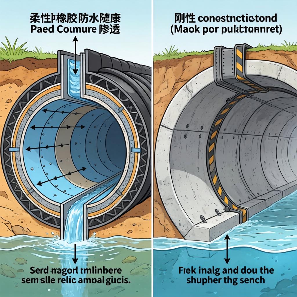 柔性防水管套和刚性防水管套区别(图2)