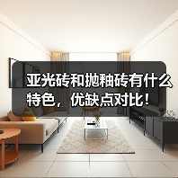 亚光砖和抛釉砖有什么特色，优缺点对比！（图4）