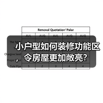 小户型如何装修功能区,令房屋更加敞亮?(图4) 小户型如何装修功能区,令房屋更加敞亮?(图4)