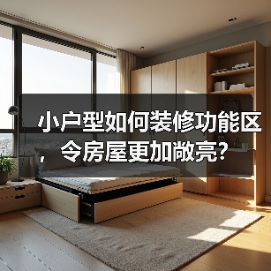 小户型如何装修功能区,令房屋更加敞亮?(图2) 小户型如何装修功能区,令房屋更加敞亮?(图2)