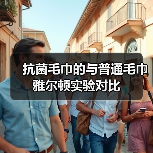 抗菌毛巾的与普通毛巾雅尔顿实验对比(图3) 抗菌毛巾的与普通毛巾雅尔顿实验对比(图3)