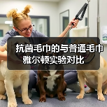 抗菌毛巾的与普通毛巾雅尔顿实验对比(图2) 抗菌毛巾的与普通毛巾雅尔顿实验对比(图2)