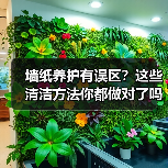 墙纸养护有误区？这些清洁方法你都做对了吗？（图2）