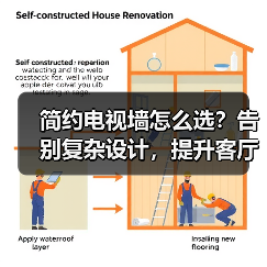 简约电视墙怎么选？告别复杂设计，提升客厅质感（图3）