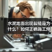 水泥地面出现裂缝是为什么?如何正确施工预防(图1) 水泥地面出现裂缝是为什么?如何正确施工预防(图1)