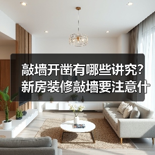 敲墙开凿有哪些讲究?新房装修敲墙要注意什么呢?(图4) 敲墙开凿有哪些讲究?新房装修敲墙要注意什么呢?(图4)
