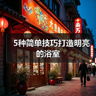 5种简单技巧打造明亮的浴室(图2) 5种简单技巧打造明亮的浴室(图2)