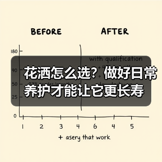 花洒怎么选？做好日常养护才能让它更长寿（图4）