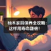 柚木家具保养全攻略：这样用寿命翻倍！（图1）