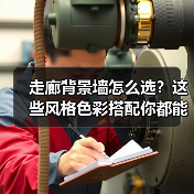 走廊背景墙怎么选?这些风格色彩搭配你都能拥有!(图4) 走廊背景墙怎么选?这些风格色彩搭配你都能拥有!(图4)