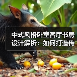 中式风格卧室客厅书房设计解析:如何打造传统家居美学(图3) 中式风格卧室客厅书房设计解析:如何打造传统家居美学(图3)