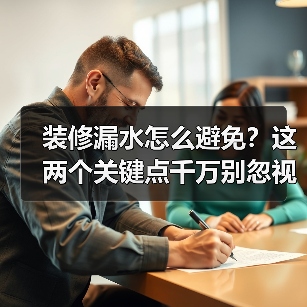 装修漏水怎么避免?这两个关键点千万别忽视(图2) 装修漏水怎么避免?这两个关键点千万别忽视(图2)