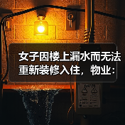 女子因楼上漏水而无法重新装修入住,物业:协商不成可起诉(图3) 女子因楼上漏水而无法重新装修入住,物业:协商不成可起诉(图3)