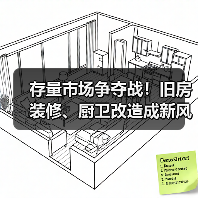 存量市场争夺战!旧房装修、厨卫改造成新风口?(图2) 存量市场争夺战!旧房装修、厨卫改造成新风口?(图2)