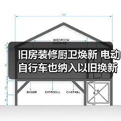 旧房装修厨卫焕新 电动自行车也纳入以旧换新政策(图4) 旧房装修厨卫焕新 电动自行车也纳入以旧换新政策(图4)