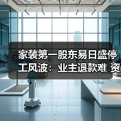 家装第一股东易日盛停工风波:业主退款难 资金链断裂问题浮出水面(图3) 家装第一股东易日盛停工风波:业主退款难 资金链断裂问题浮出水面(图3)