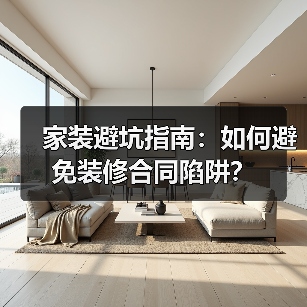 家装避坑指南:如何避免装修合同陷阱?(图4) 家装避坑指南:如何避免装修合同陷阱?(图4)