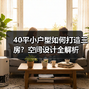 40平小户型如何打造三房?空间设计全解析(图3) 40平小户型如何打造三房?空间设计全解析(图3)