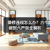 装修违规怎么办?六个做到六严禁全解析(图2) 装修违规怎么办?六个做到六严禁全解析(图2)