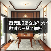 装修违规怎么办?六个做到六严禁全解析(图3) 装修违规怎么办?六个做到六严禁全解析(图3)