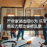严查家装违规行为 乐至县发力整治装修乱象(图2) 严查家装违规行为 乐至县发力整治装修乱象(图2)