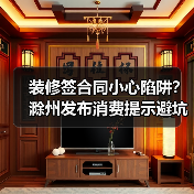 装修签合同小心陷阱?滁州发布消费提示避坑指南(图2) 装修签合同小心陷阱?滁州发布消费提示避坑指南(图2)