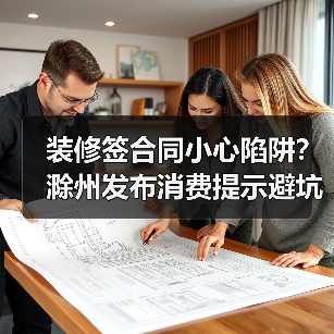装修签合同小心陷阱?滁州发布消费提示避坑指南(图4) 装修签合同小心陷阱?滁州发布消费提示避坑指南(图4)