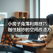 小房子角落利用技巧,越住越妙的空间改造方法(图1) 小房子角落利用技巧,越住越妙的空间改造方法(图1)