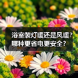 浴室装灯暖还是风暖?哪种更省电更安全?(图1) 浴室装灯暖还是风暖?哪种更省电更安全?(图1)