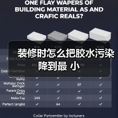装修时怎么把胶水污染降到最 小(图2) 装修时怎么把胶水污染降到最 小(图2)