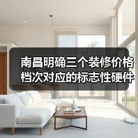 南昌明确三个装修价格档次对应的标志性硬件标准(图4) 南昌明确三个装修价格档次对应的标志性硬件标准(图4)
