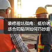 装修避坑指南:低价诱惑合同陷阱如何巧妙避开(图2) 装修避坑指南:低价诱惑合同陷阱如何巧妙避开(图2)