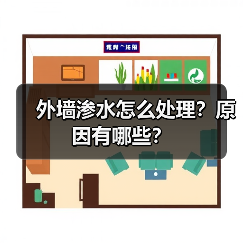 外墙渗水怎么处理?原因有哪些?(图1) 外墙渗水怎么处理?原因有哪些?(图1)
