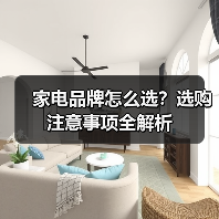 家电品牌怎么选?选购注意事项全解析(图2) 家电品牌怎么选?选购注意事项全解析(图2)