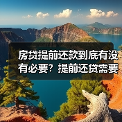 房贷提前还款到底有没有必要?提前还贷需要注意的5个关键点(图1) 房贷提前还款到底有没有必要?提前还贷需要注意的5个关键点(图1)