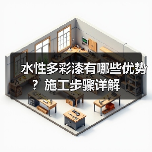 水性多彩漆有哪些优势?施工步骤详解(图3) 水性多彩漆有哪些优势?施工步骤详解(图3)