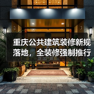 重庆公共建筑装修新规落地,全装修强制推行?(图2) 重庆公共建筑装修新规落地,全装修强制推行?(图2)