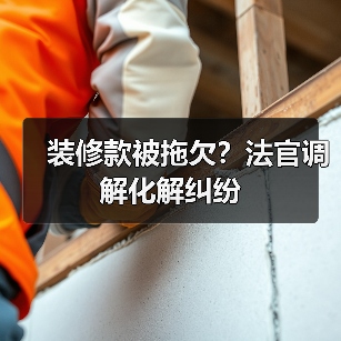装修款被拖欠?法官调解化解纠纷(图4) 装修款被拖欠?法官调解化解纠纷(图4)