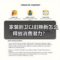家装厨卫以旧换新怎么释放消费潜力?(图4) 家装厨卫以旧换新怎么释放消费潜力?(图4)