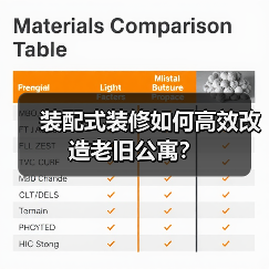 装配式装修如何高效改造老旧公寓?(图2) 装配式装修如何高效改造老旧公寓?(图2)