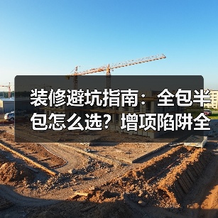 装修避坑指南:全包半包怎么选?增项陷阱全解析(图4) 装修避坑指南:全包半包怎么选?增项陷阱全解析(图4)