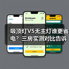 吸顶灯VS无主灯谁更省电?三房实测对比告诉你!(图2) 吸顶灯VS无主灯谁更省电?三房实测对比告诉你!(图2)