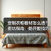 定制衣柜板材怎么选?避坑指南:防开胶技巧与环保板材推荐(图4) 定制衣柜板材怎么选?避坑指南:防开胶技巧与环保板材推荐(图4)