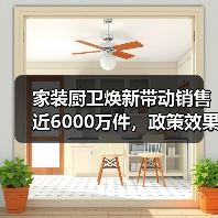 家装厨卫焕新带动销售近6000万件，政策效果显著（图2）