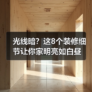 光线暗？这8个装修细节让你家明亮如白昼（图3）