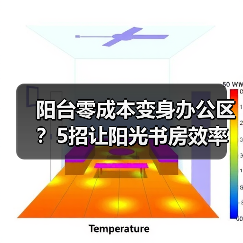 阳台零成本变身办公区?5招让阳光书房效率翻倍(图2) 阳台零成本变身办公区?5招让阳光书房效率翻倍(图2)