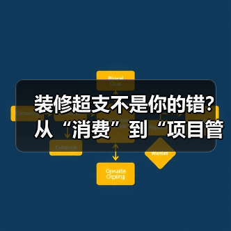 装修超支不是你的错？从“消费”到“项目管理”的掌控术（图1）