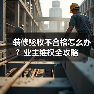 装修验收不合格怎么办？业主维权全攻略（图2）