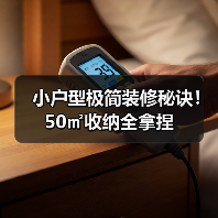 小户型极简装修秘诀！50㎡收纳全拿捏（图4）