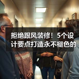 拒绝跟风装修！5个设计要点打造永不褪色的家（图1）